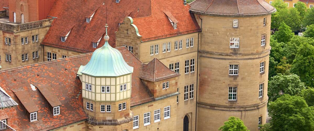 Stuttgart mit einem historische Architektur