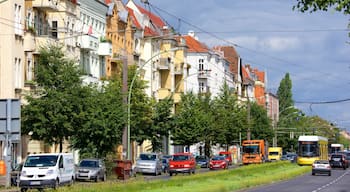 Weißer See som visar en stad