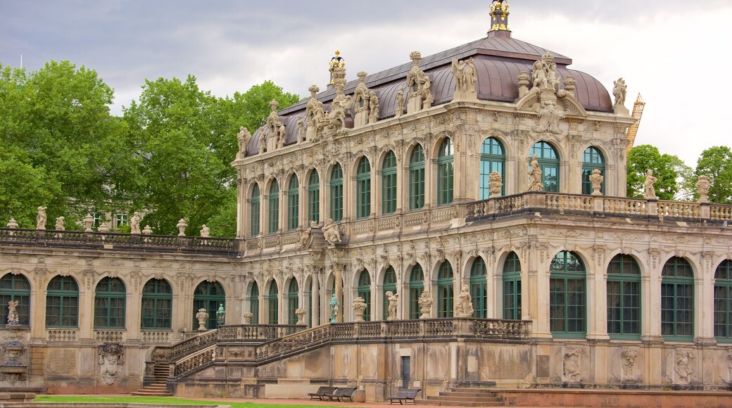 Dresden mostrando um castelo