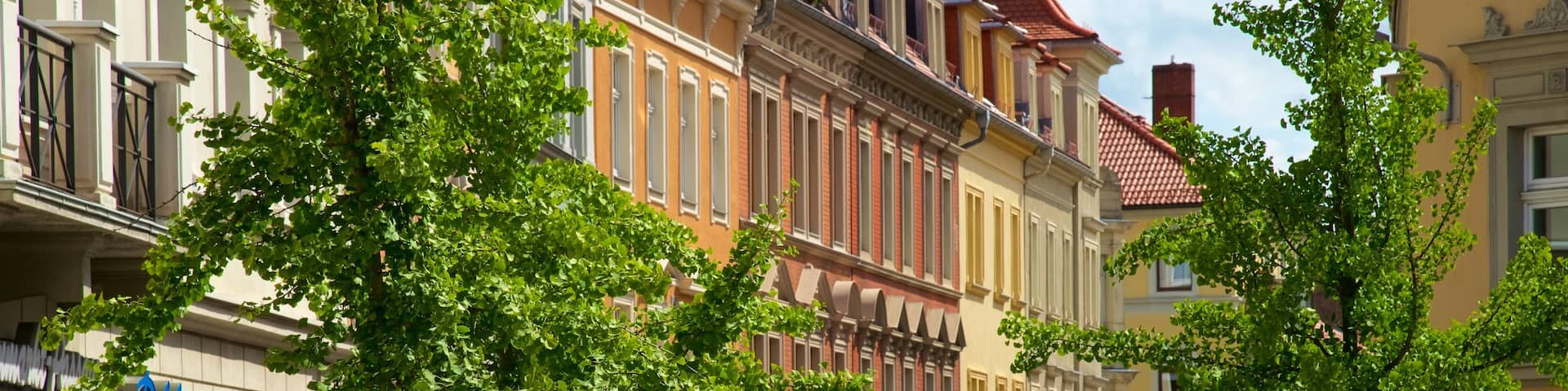 Bautzen which includes street scenes