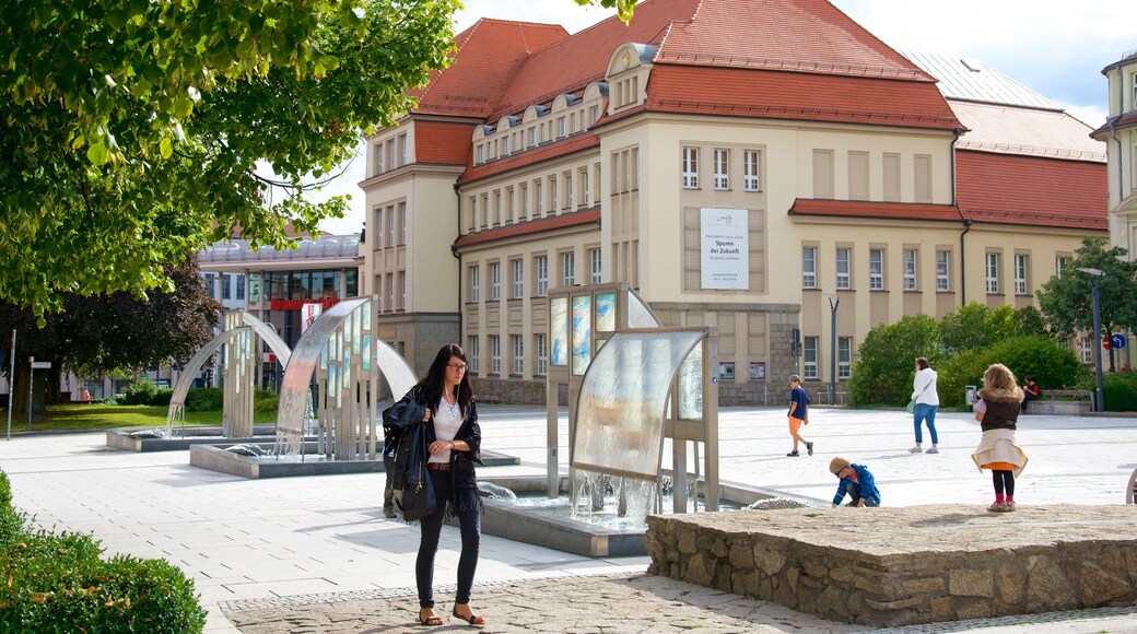 Bautzen which includes street scenes