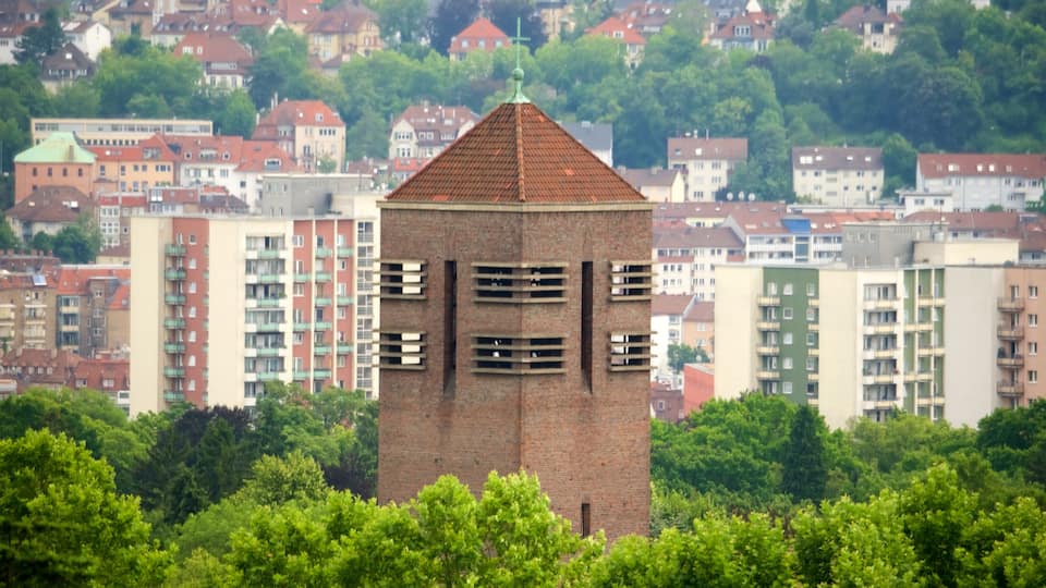 Stuttgart showing skyline