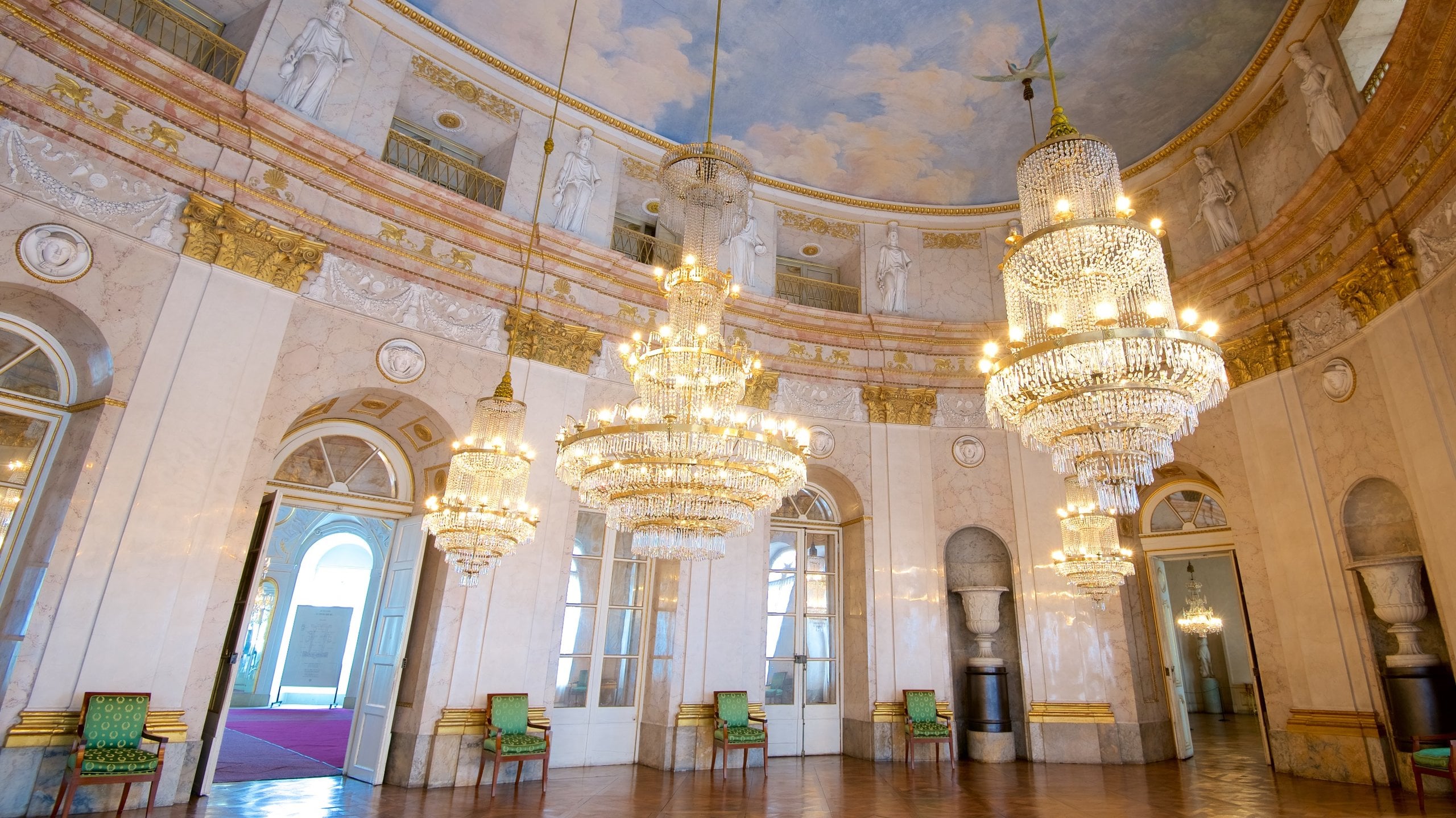 Slot Ludwigsburg bevat interieur