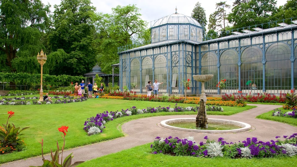Wilhelma Zoo featuring a park