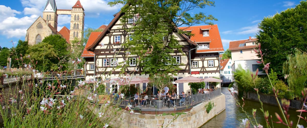Esslingen montrant rivière ou ruisseau