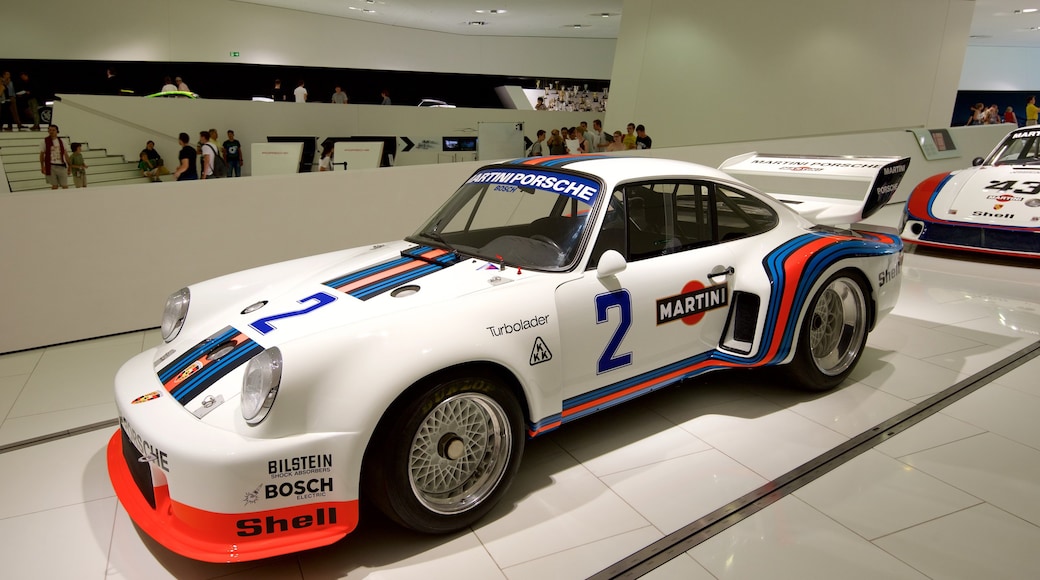 Porsche Museum featuring interior views