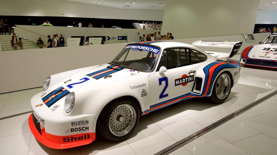 Porsche Museum which includes interior views
