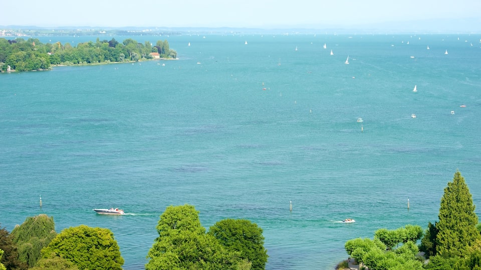 Constance Harbor which includes a river or creek