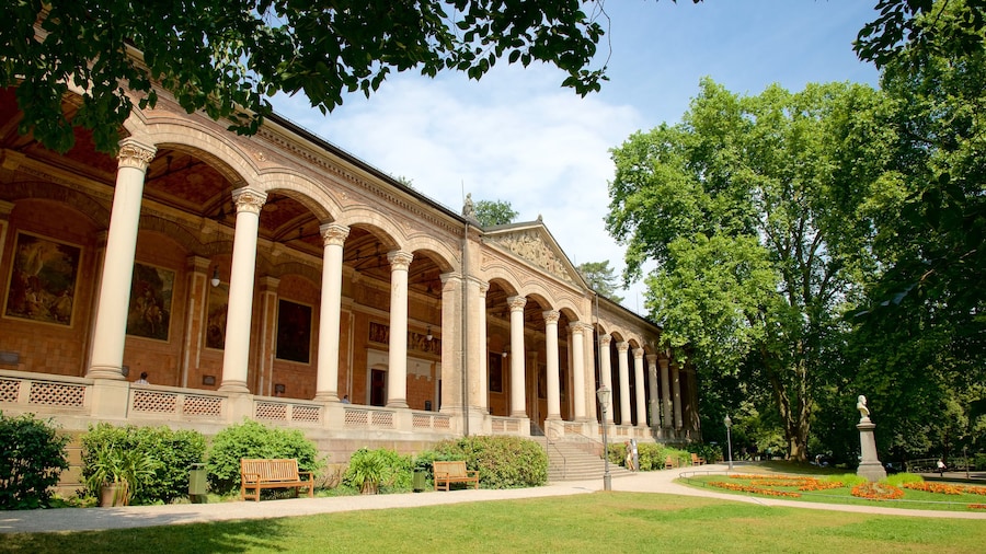 Baden-Baden showing a park