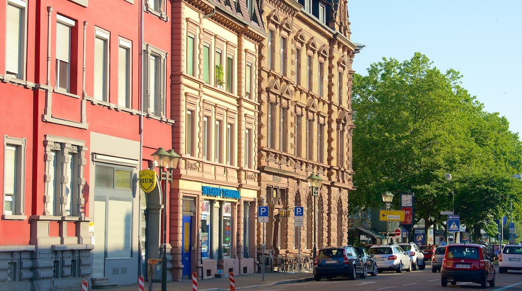 Offenburg ofreciendo imágenes de calles