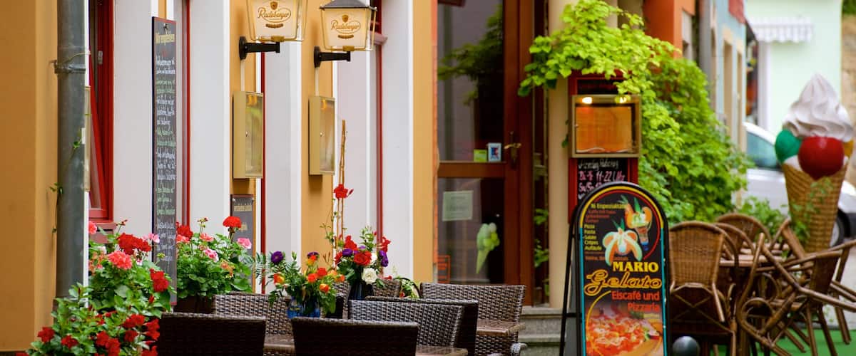 Bad Schandau ofreciendo comer al aire libre