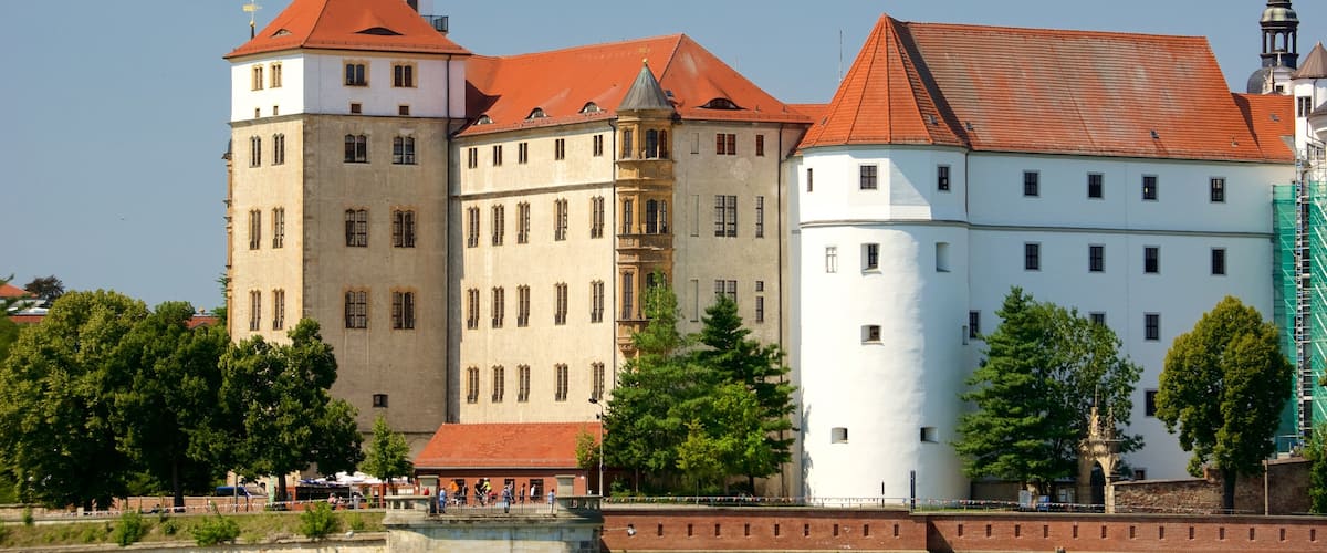 Torgau que incluye un castillo