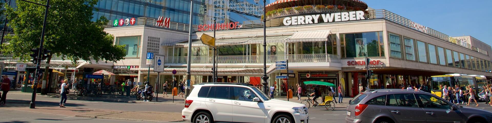 Kurfuerstendamm featuring street scenes