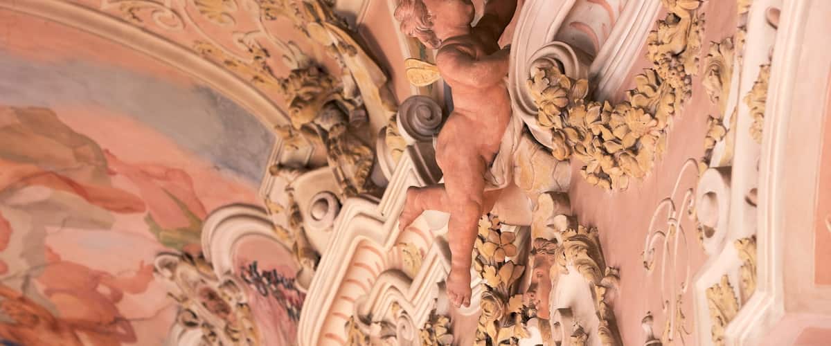 Ludwigsburg montrant chùteau ou palais et vues intérieures