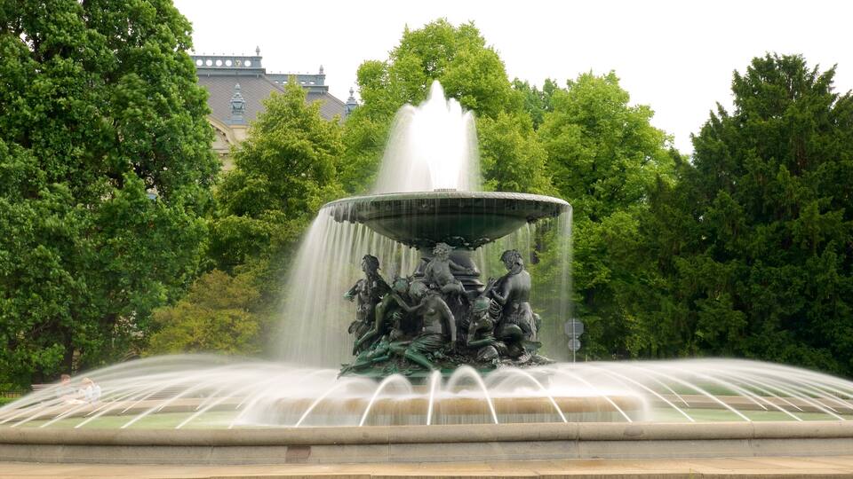 Neustadt bevat een fontein