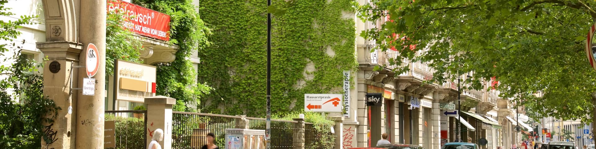 Neustadt showing street scenes