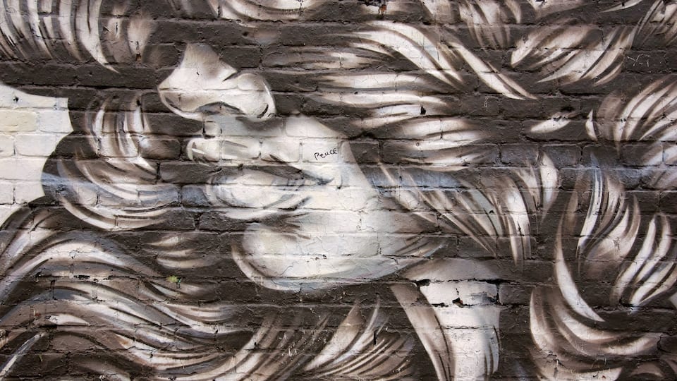 Friedrichshain featuring outdoor art and art