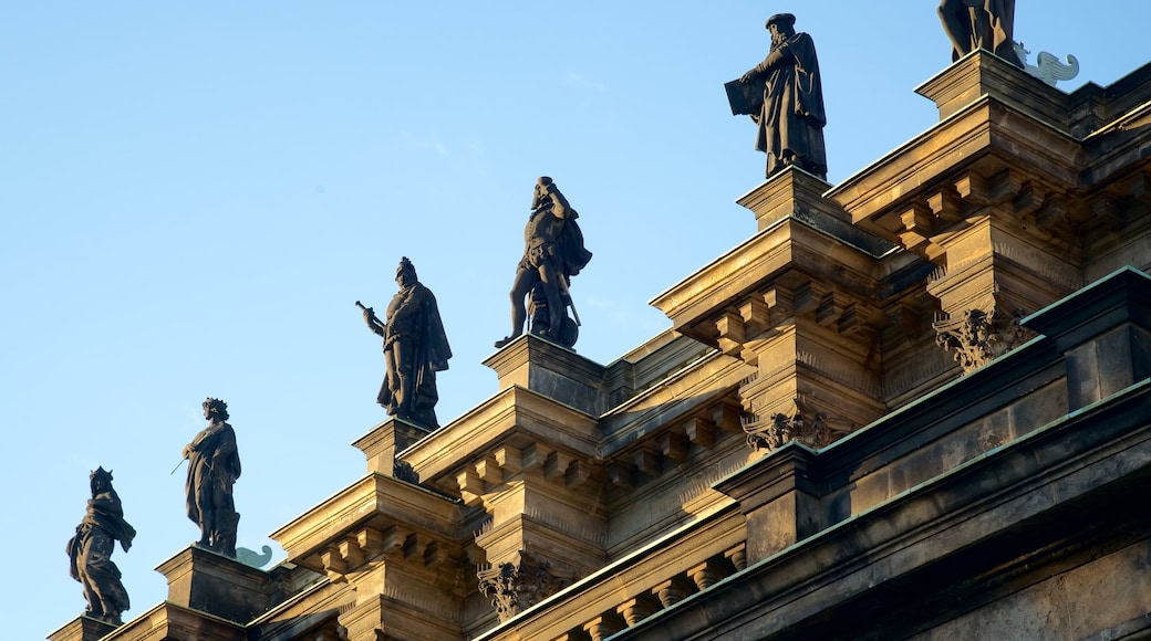 Semper Opera House showing heritage elements