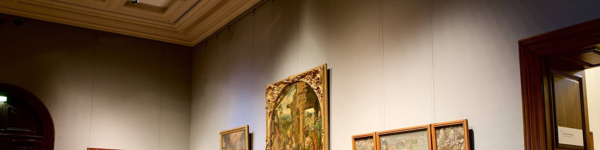 Albertinum featuring art and interior views