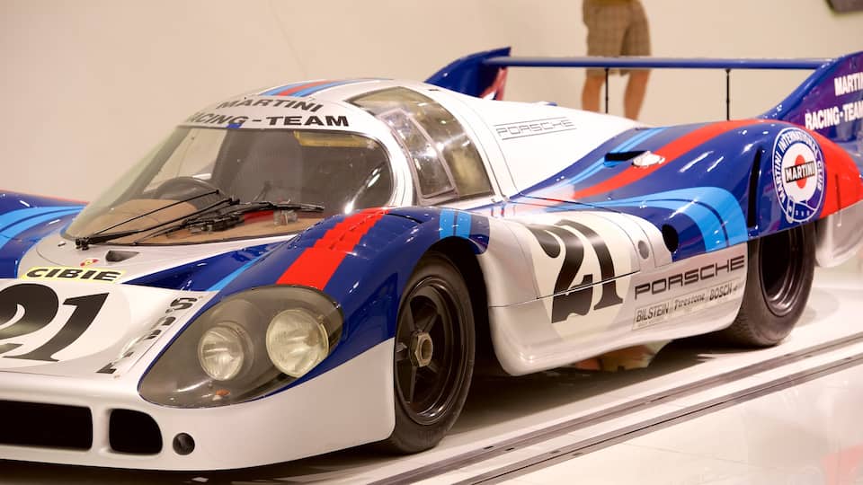 Porsche Museum featuring interior views