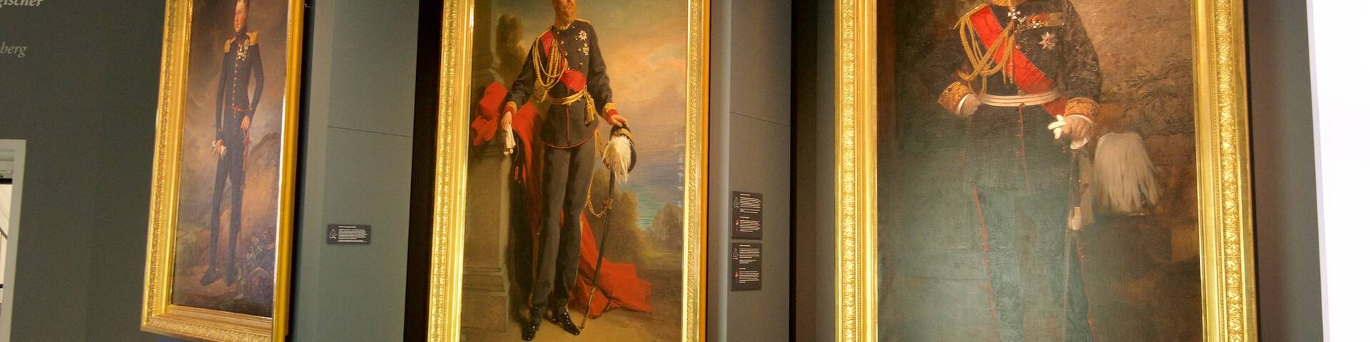 Old Castle which includes interior views and art