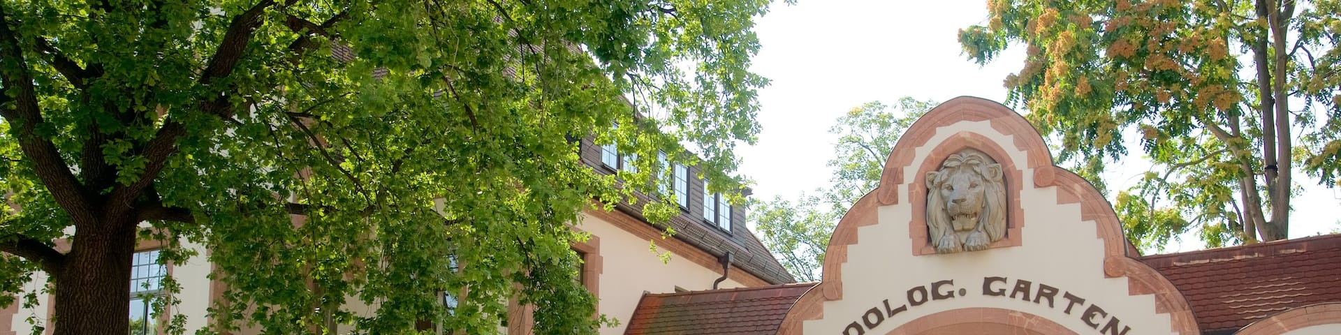 ライプチヒ動物園 どの含み ストリート シーン と 動物園の動物 及び 少数の人々