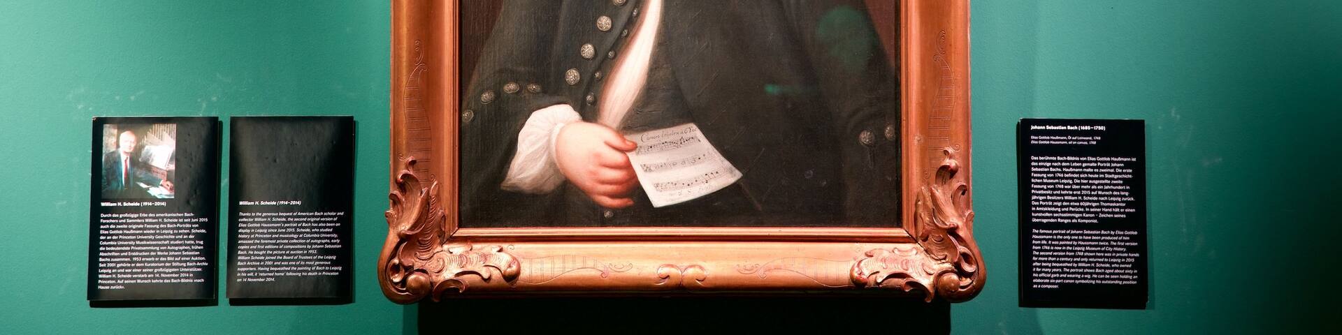 Bach Museum featuring interior views and art