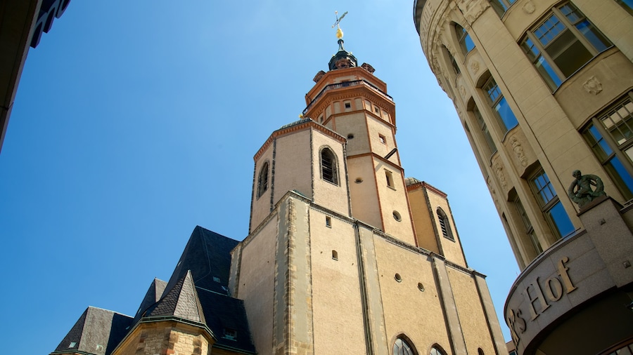 St. Nicholas Church which includes a city and heritage architecture