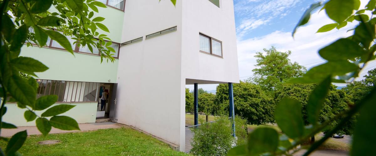 Weissenhof-Museum som omfatter et hus