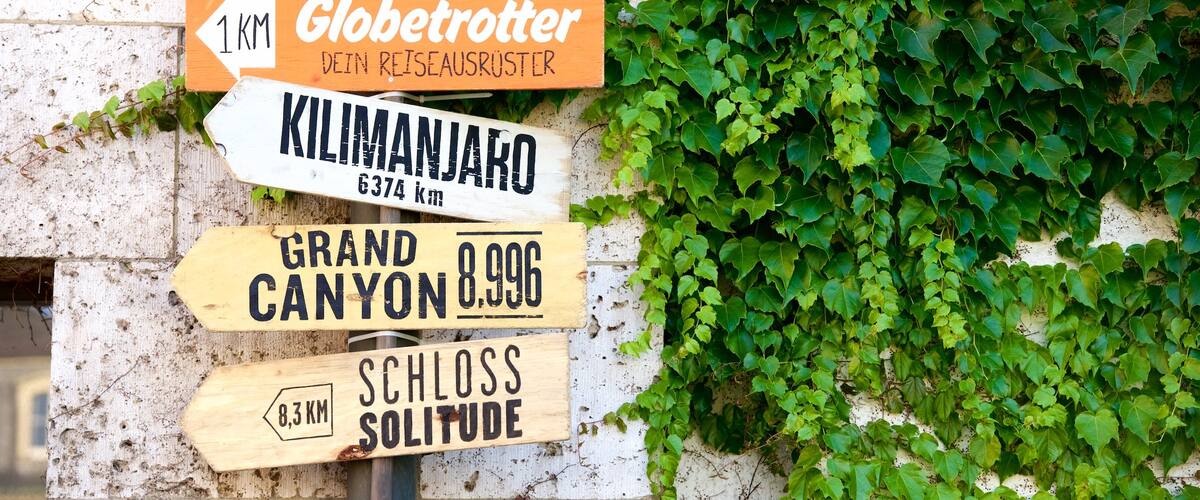 Stuttgart das einen Beschilderung