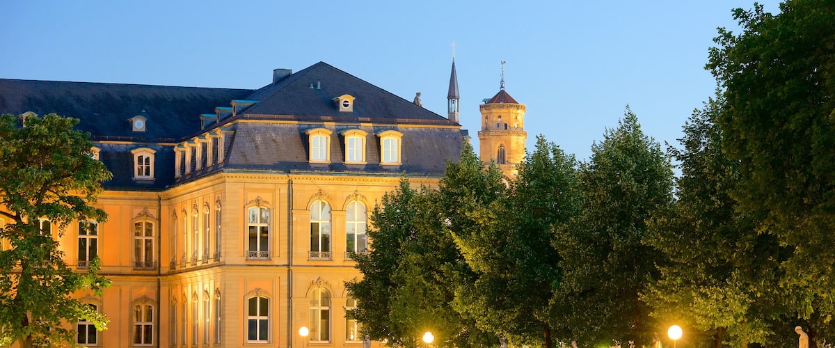 Stuttgart das einen historische Architektur und Garten