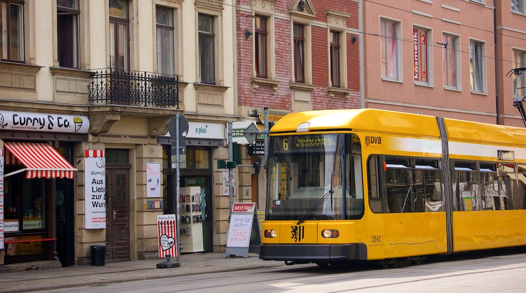Dresden featuring heritage architecture and a city