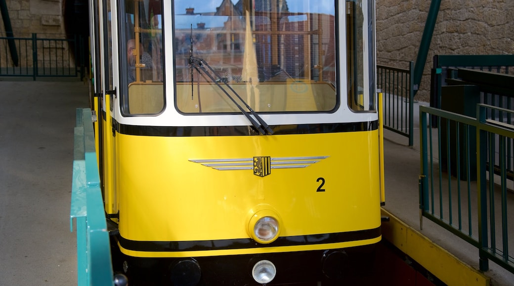 Dresden showing railway items