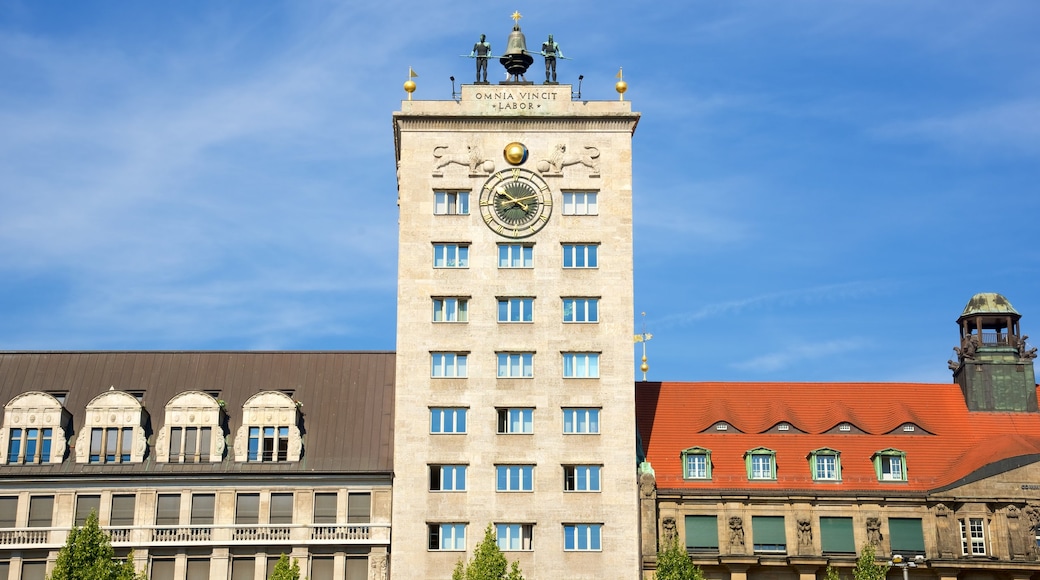 Leipzig mostrando patrimonio de arquitectura