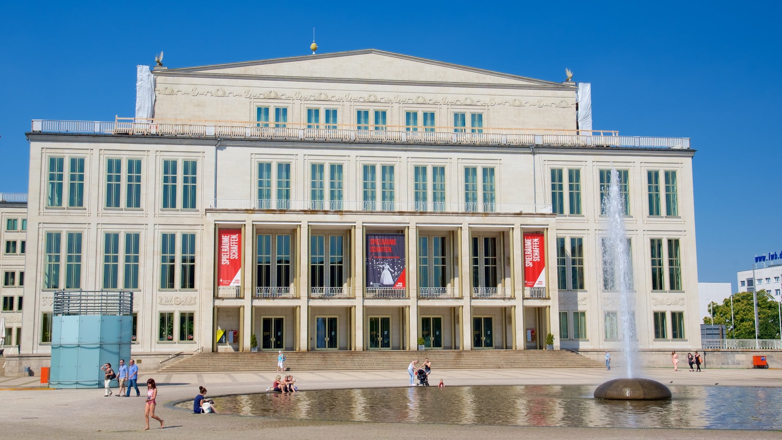 萊比錫 其中包括 歷史建築 和 噴泉