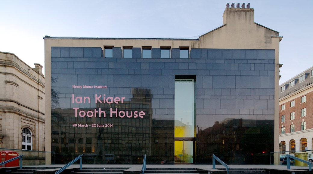 Leeds showing signage
