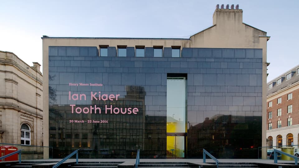 Leeds which includes signage