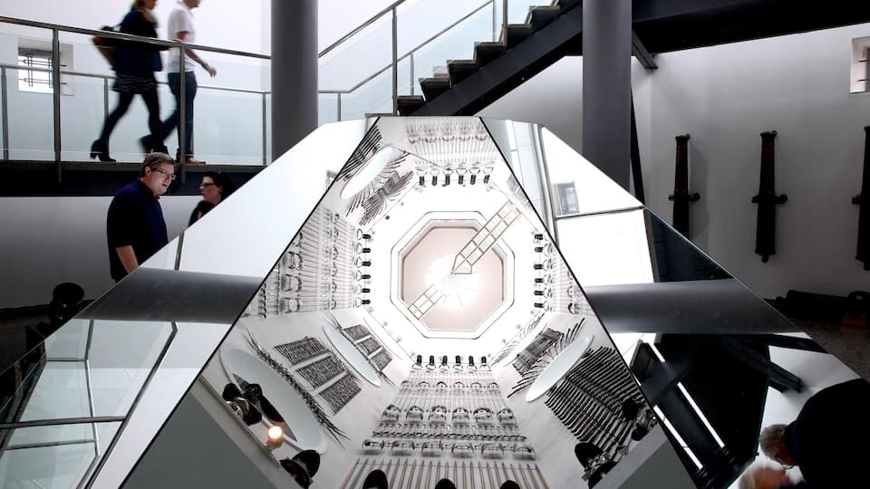 Royal Armouries which includes interior views as well as a small group of people