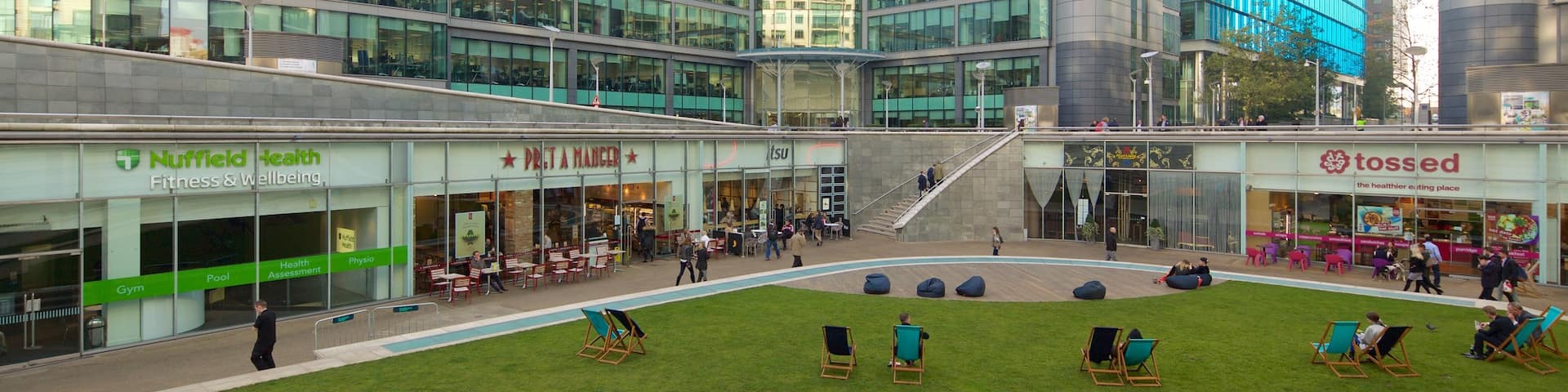 Paddington featuring a city and a square or plaza