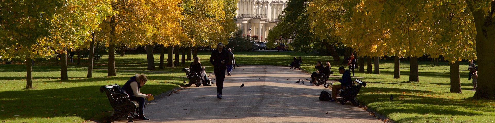 Kensington Gardens das einen Garten