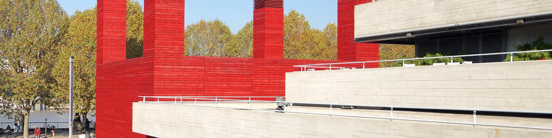 Royal National Theatre das einen Theater und moderne Architektur