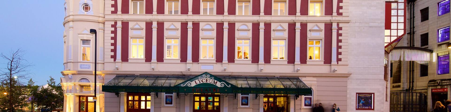 Lyceum Theatre フィーチャー 劇場シーン と 遺跡