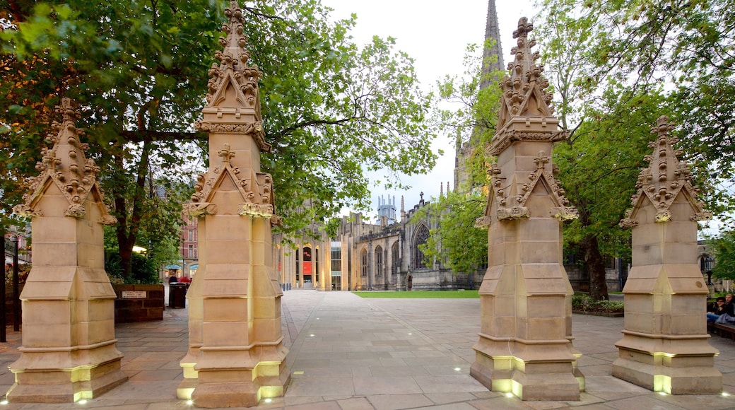 Sheffield Cathedral which includes religious aspects