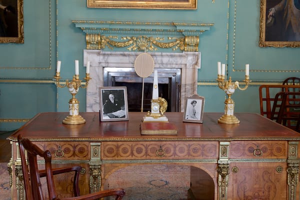 Temple Newsam House mit einem Palast oder Schloss und Innenansichten