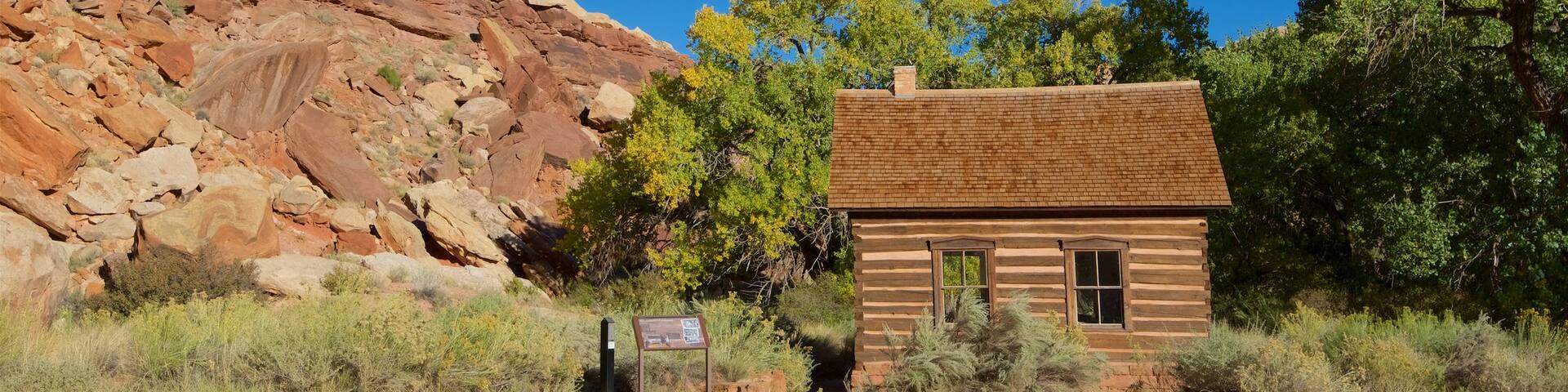 Torrey showing tranquil scenes and a house