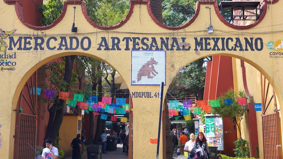 Coyoacán ofreciendo señalización