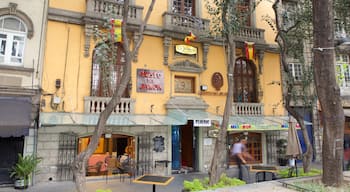 La Condesa mostrando estilo de vida de cafeteria