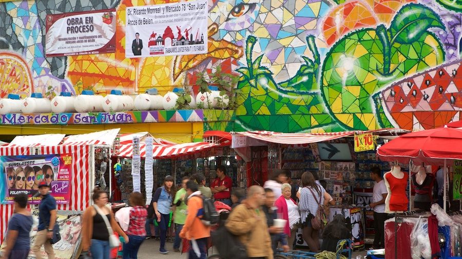 Cidade do México mostrando mercados