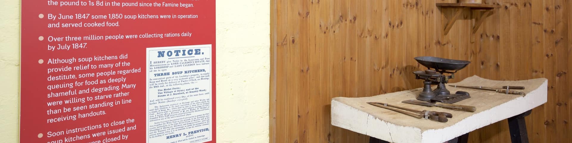 Irish Agricultural Museum which includes interior views and signage