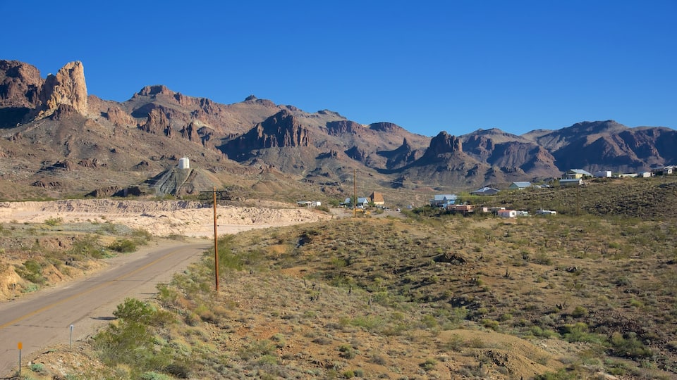 Oatman qui includes montagnes et scènes tranquilles